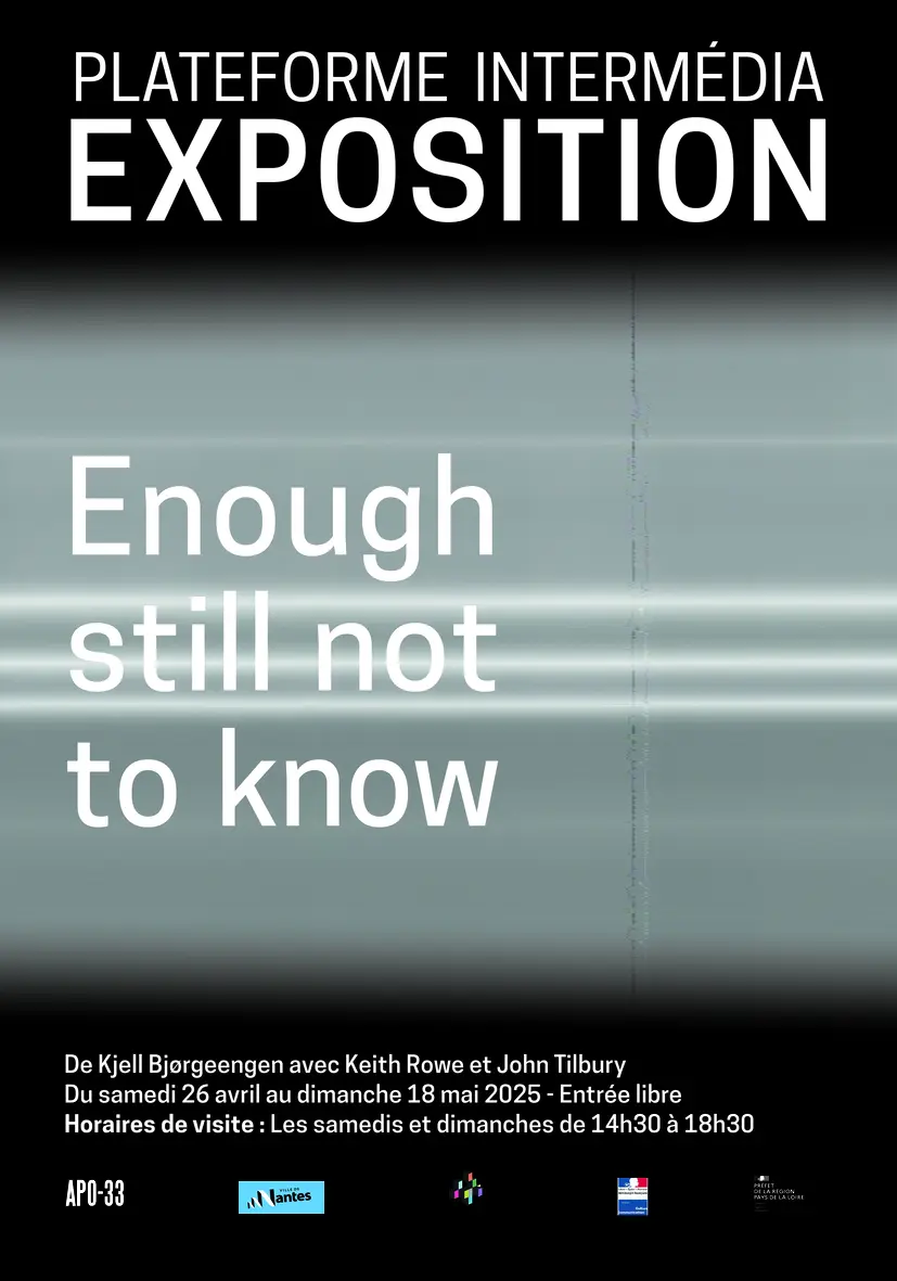 Enough still not to know